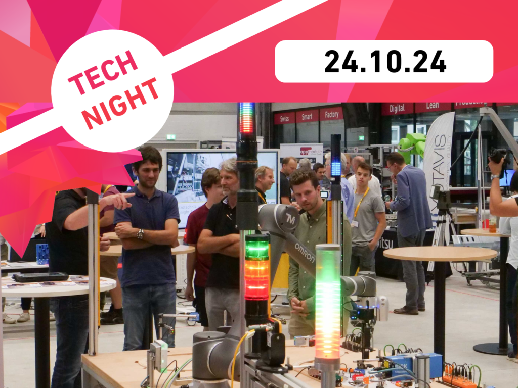 Join the Tech Night 2024 at Switzerland Innovation Park Biel/Bienne on October 24th!